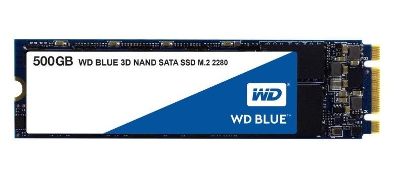 Western Digital WD BLUE 3D NAND SATA SSD 500 GB (WDS500G2B0B)