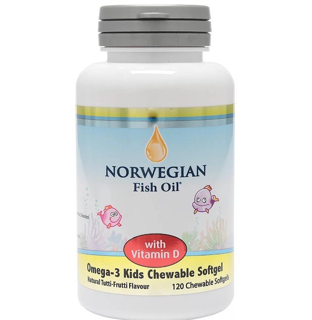 NFO Omega 3 Chewable with vitamin D
