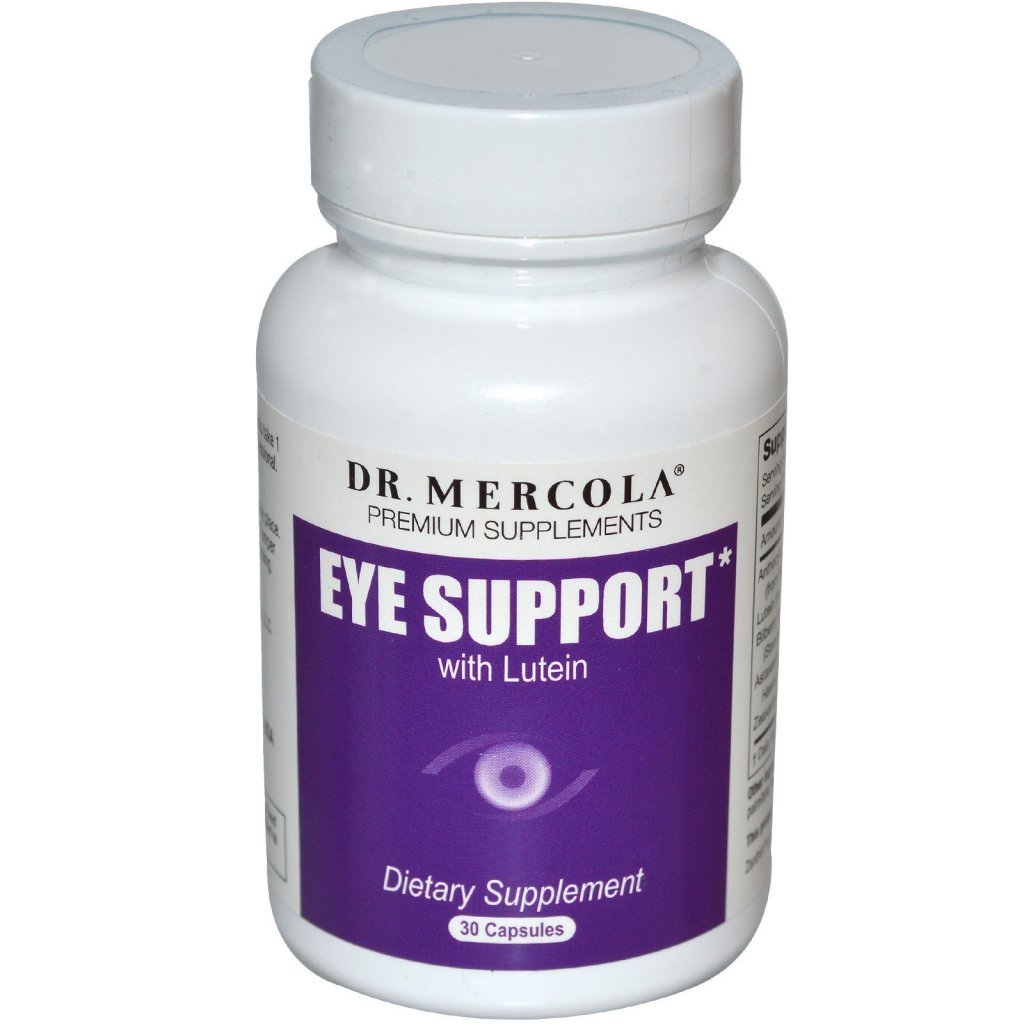 Dr. Mercola лютеин для поддержки глаз