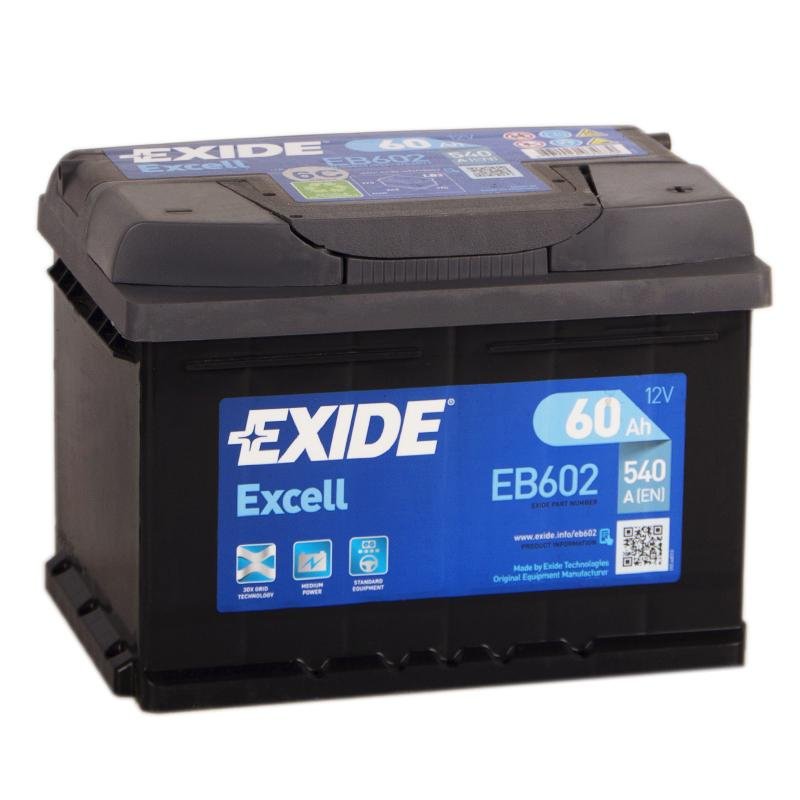 Exide Excell 60 Ач 540 A