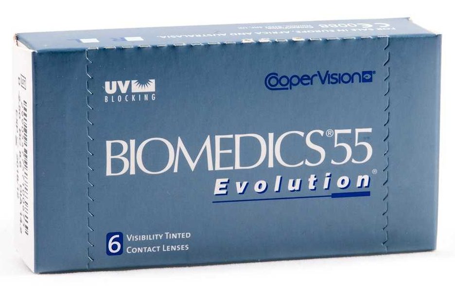 CooperVision Biomedics 55 Evolution UV