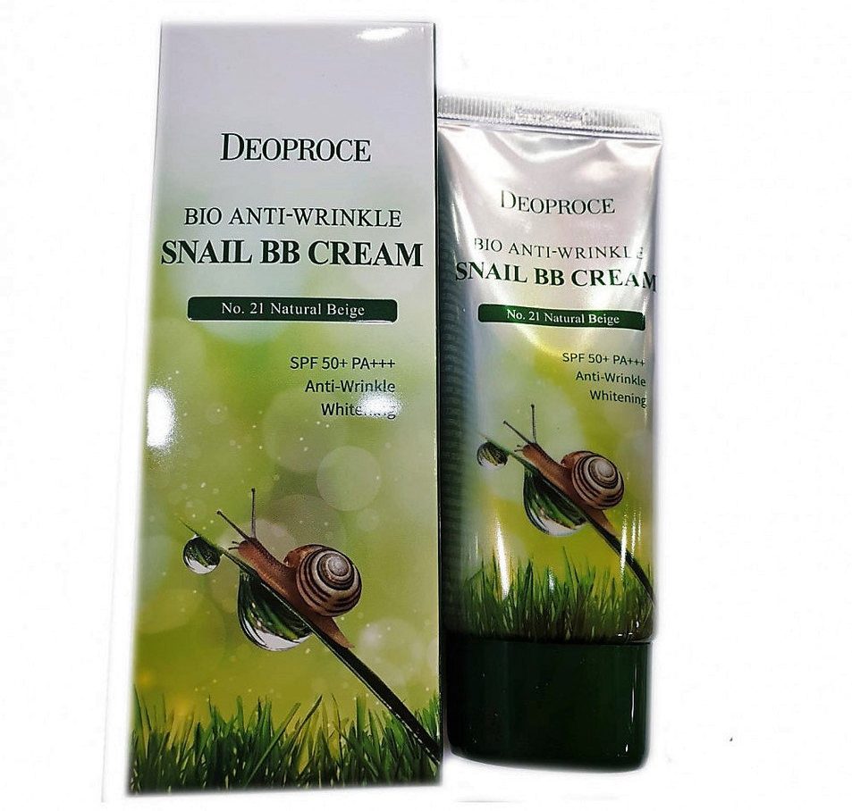 Deoproce Bio Anti-wrinkle Snail BB-крем