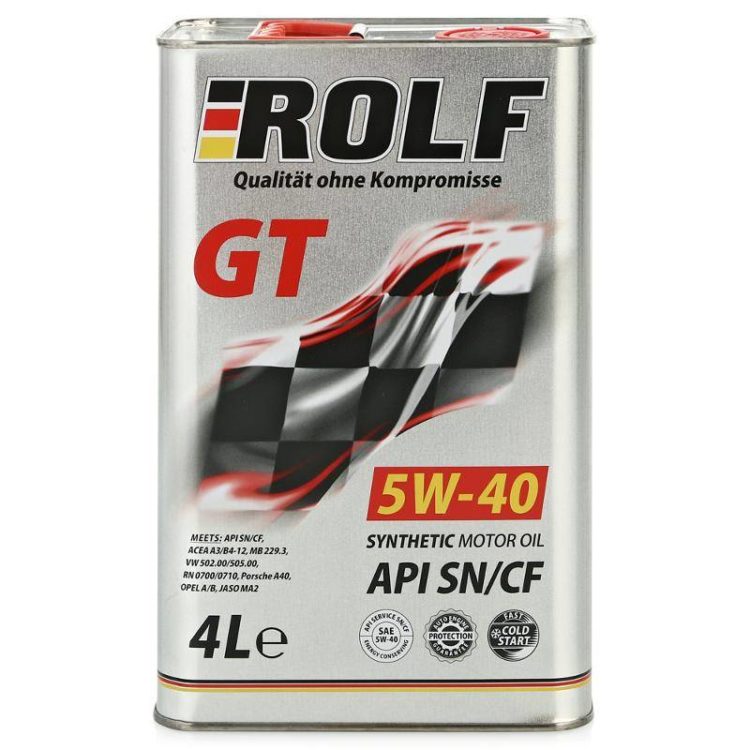 ROLF GT 5W-40 SN/CF 4 л