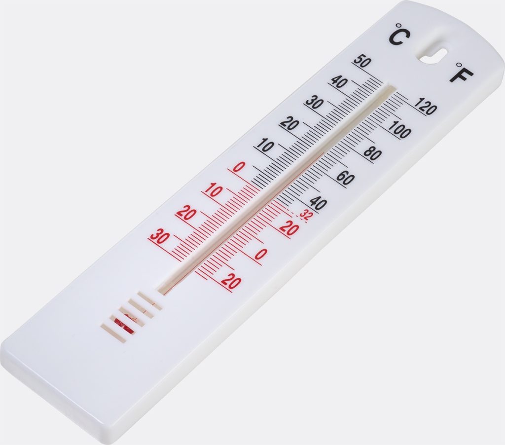Пластиковый термометр