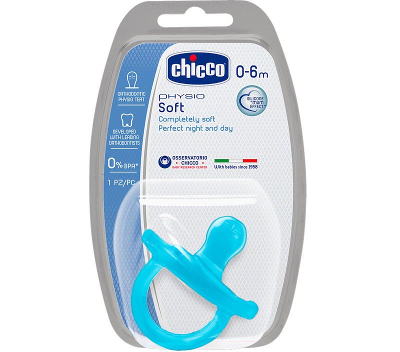 Chicco Physio Soft 0–6 м (1 шт)